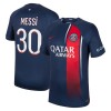 Virallinen Fanipaita Paris Saint-Germain 2023-24 Messi 30 Kotipelipaita - Miesten